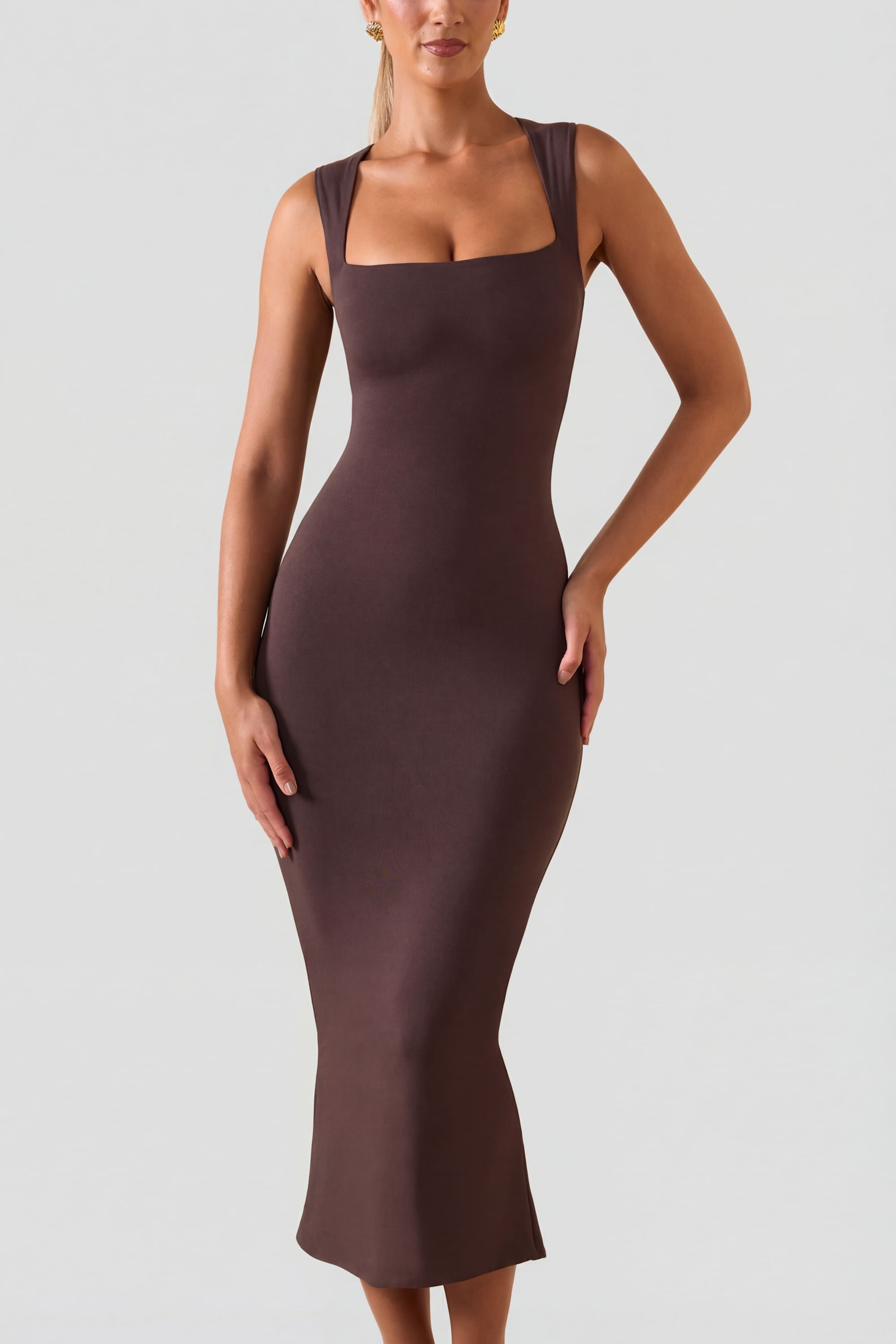 saloni fleur midi dress SALONI London